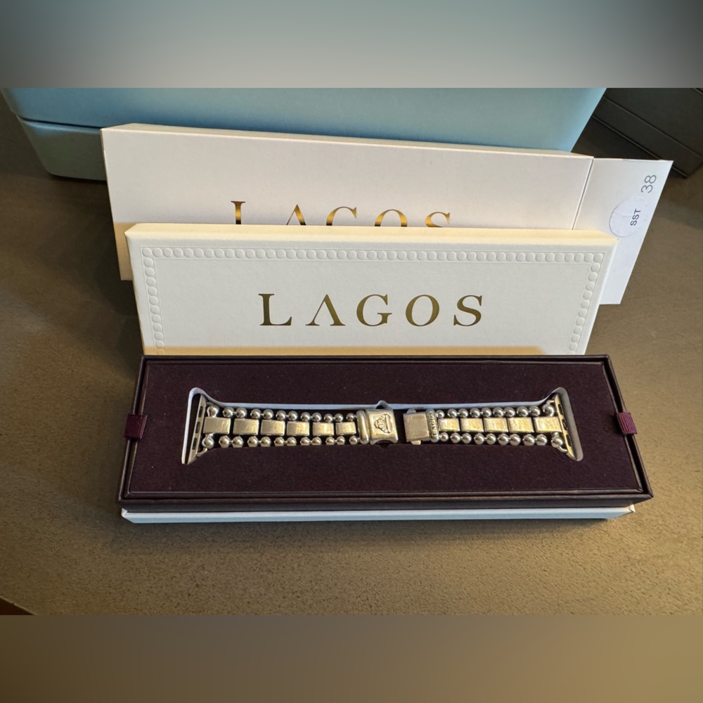 LAGOS Smart Caviar Apple Watch Strap